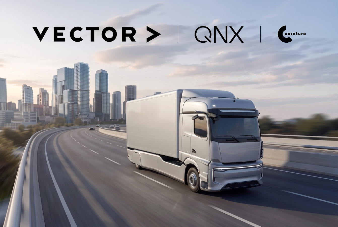 Coretura selects Alloy Kore to advance next-generation software-defined commercial vehicles. © Vector Informatik / QNX Coretura Selects Alloy Kore to Advance a Unique Software-Defined Vehicle Platform for Its Commercial Vehicle Customers